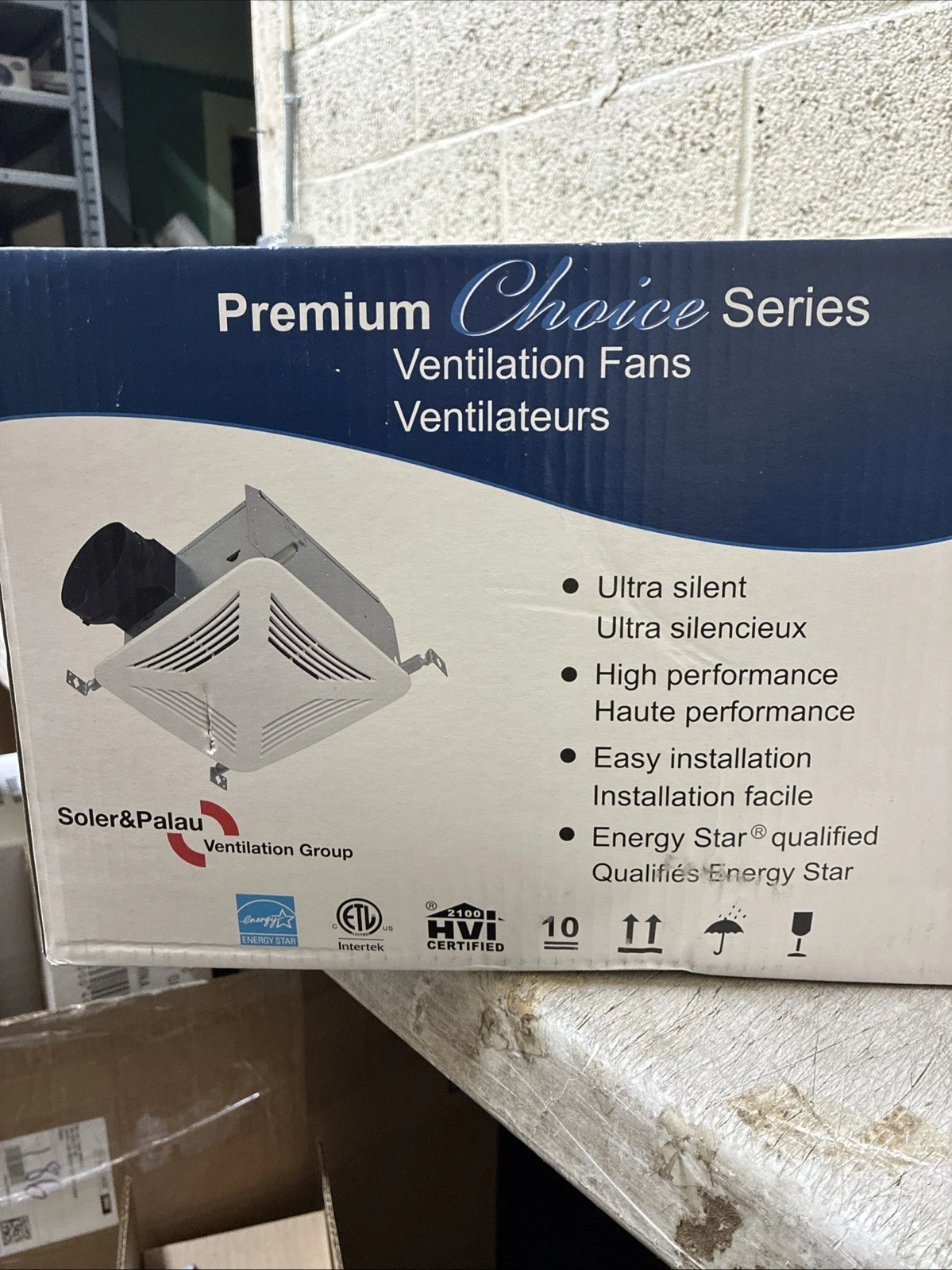 Soler & Palau Premium Choice Series Exhaust Fan - Pc80x