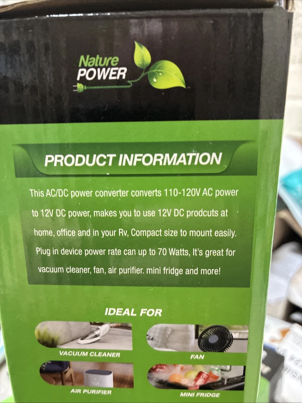 Nature Power 5.8 Amp AC/DC Power Converter - Image 2