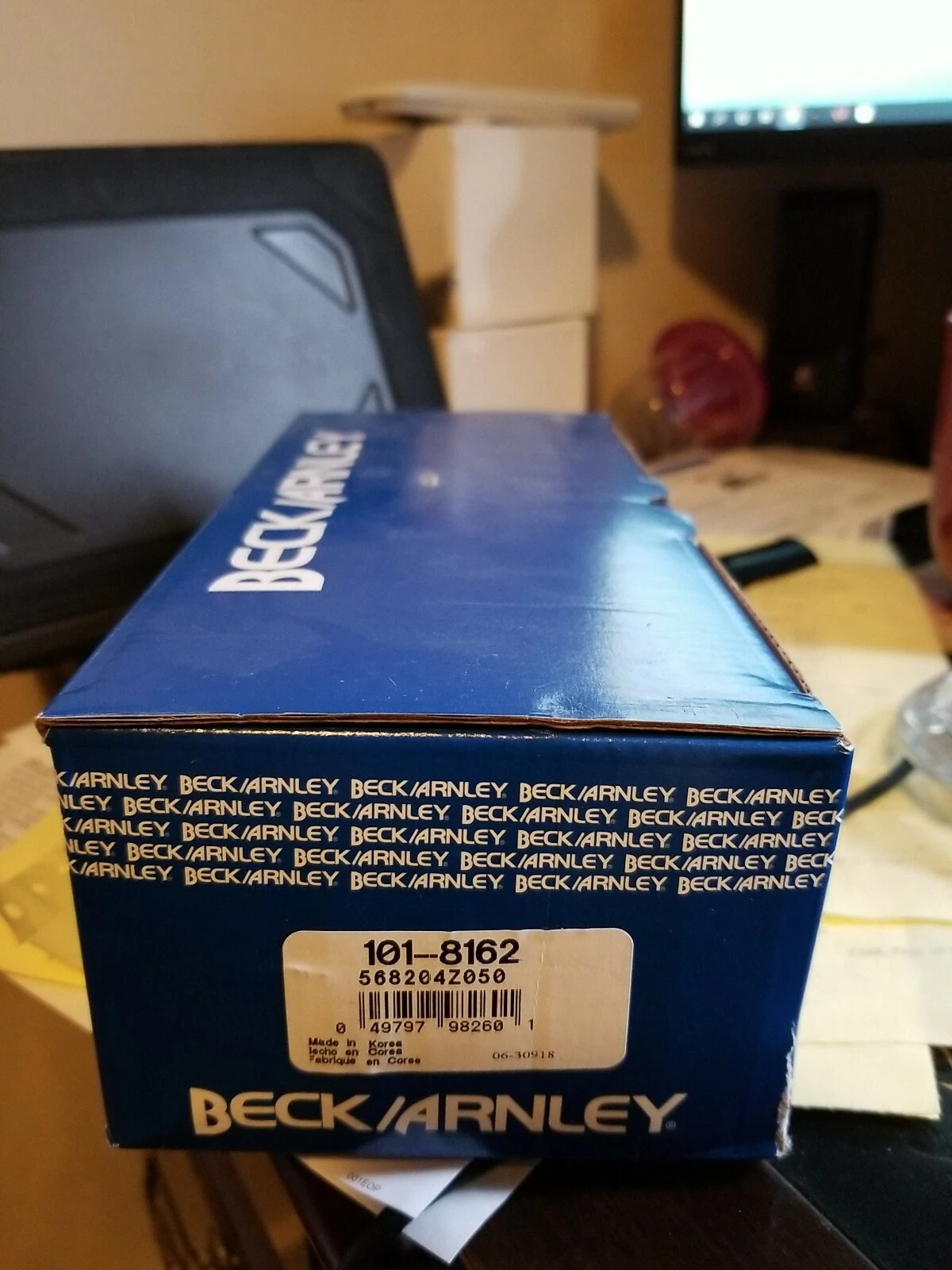 Steering Tie Rod End Beck/Arnley 101-8162 new in box