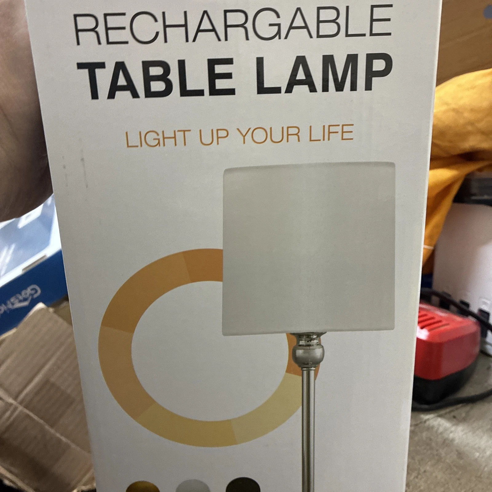 Morden Rechargeable LED Table Lamp, USB Charging Touch Dimming - Image 3