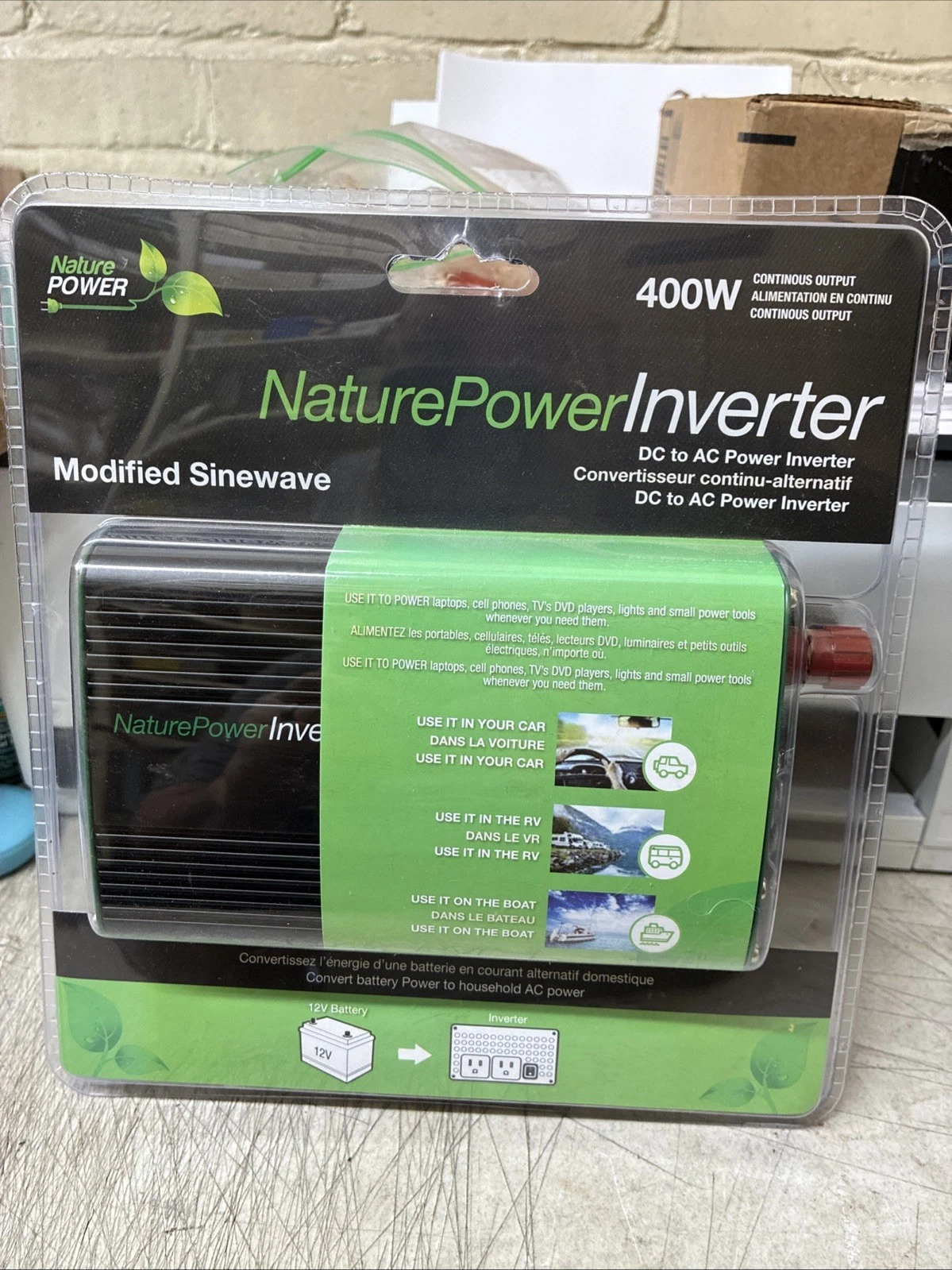 Nature Power 400-Watt Modified Sine Wave Inverter