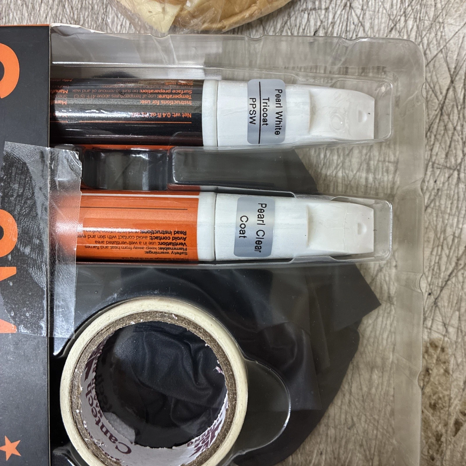 Gen2Magic White Pearl Touch Up Scratch Repair Kit With Clear Coat Pen - Image 4