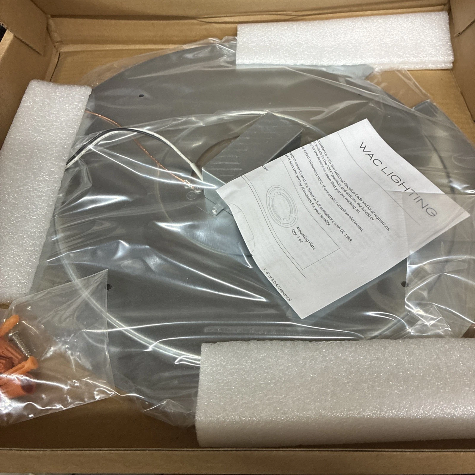 WAC Lighting | Round LED Flushmount Light in White - Image 2