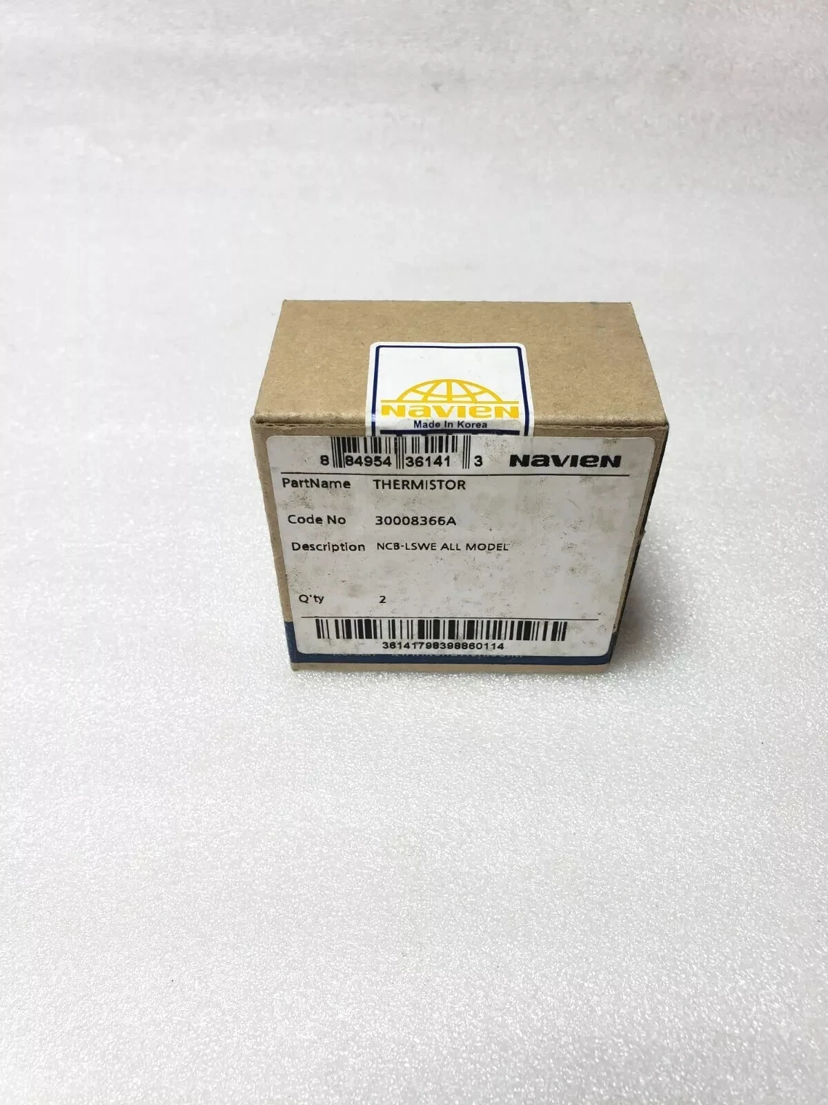 Navien 30008366A Blue Wire Thermistor for NCB/NPE Series Water Heater