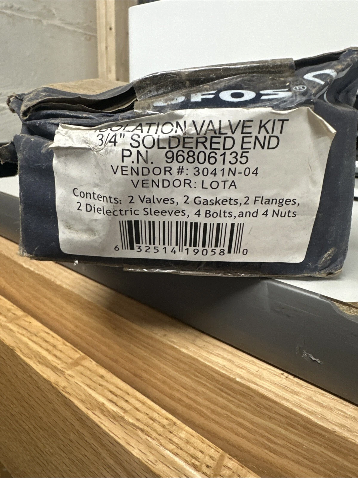 GRUNDFOS 96806135 3/4" BRONZE DIELECTRIC ISOLATION VALVE PAIR LEAD FREE SWEAT