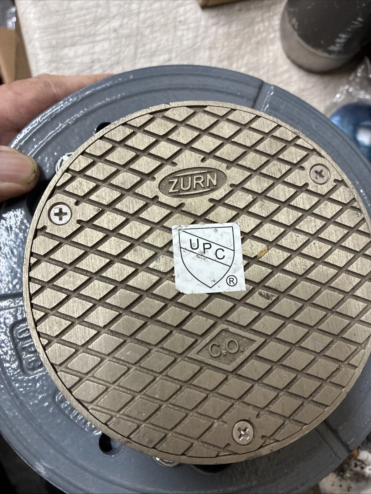 Watts B3-2P 2” Floor Drain With Zurn 5” Cap - Image 3