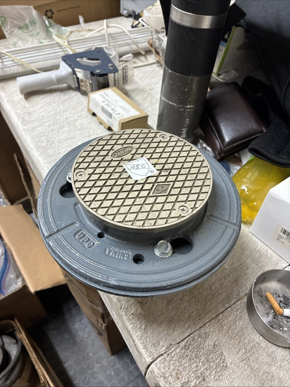 Watts B3-2P 2” Floor Drain With Zurn 5” Cap - Image 2