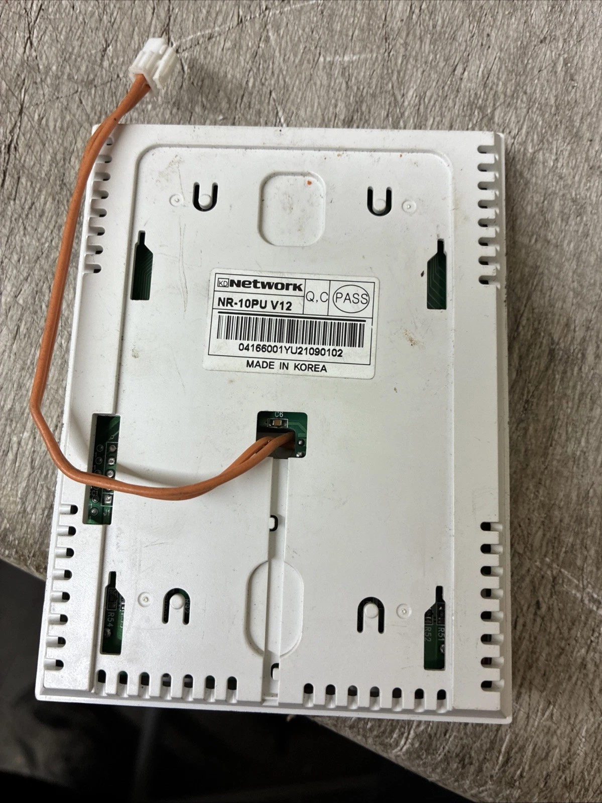 NAVIEN NR-10PU THERMOSTAT REMOTE CONTROLLER