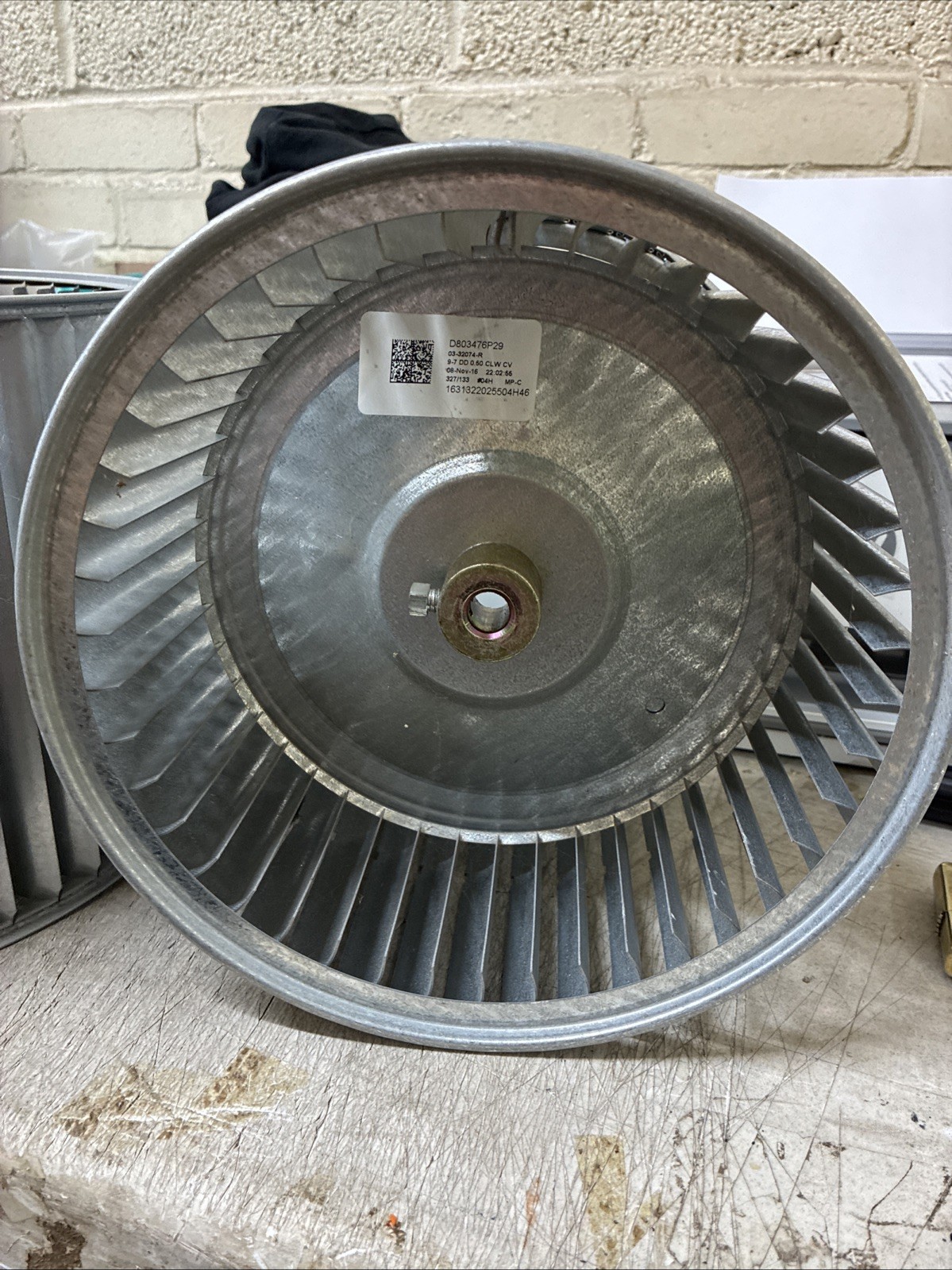 D803476P29 OEM HVAC Squirrel Cage Blower Wheel